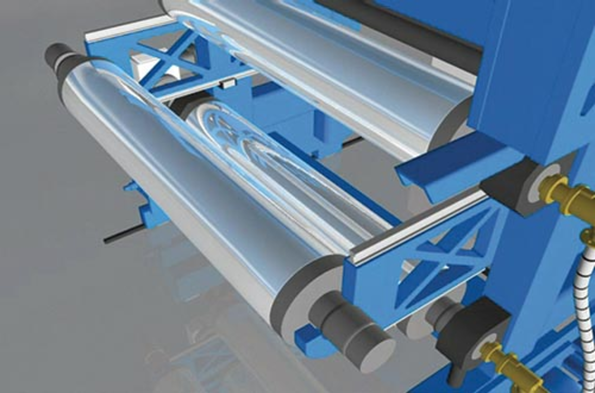 Breyer&acirc;&euro;&trade;s &acirc;&euro;&oelig;drawer&acirc;&euro; shelving system provides a quicker roll exchange.