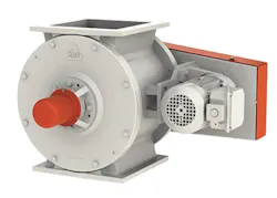 Kice's VJX airlock for pneumatic conveying systems Kice's VJX airlock for pneumatic conveying systems