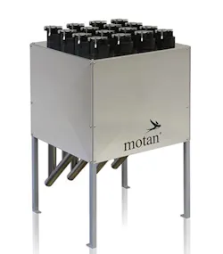 Motan's MetroConnect U/C coupling system for pneumatic conveying systems Motan's MetroConnect U/C coupling system for pneumatic conveying systems