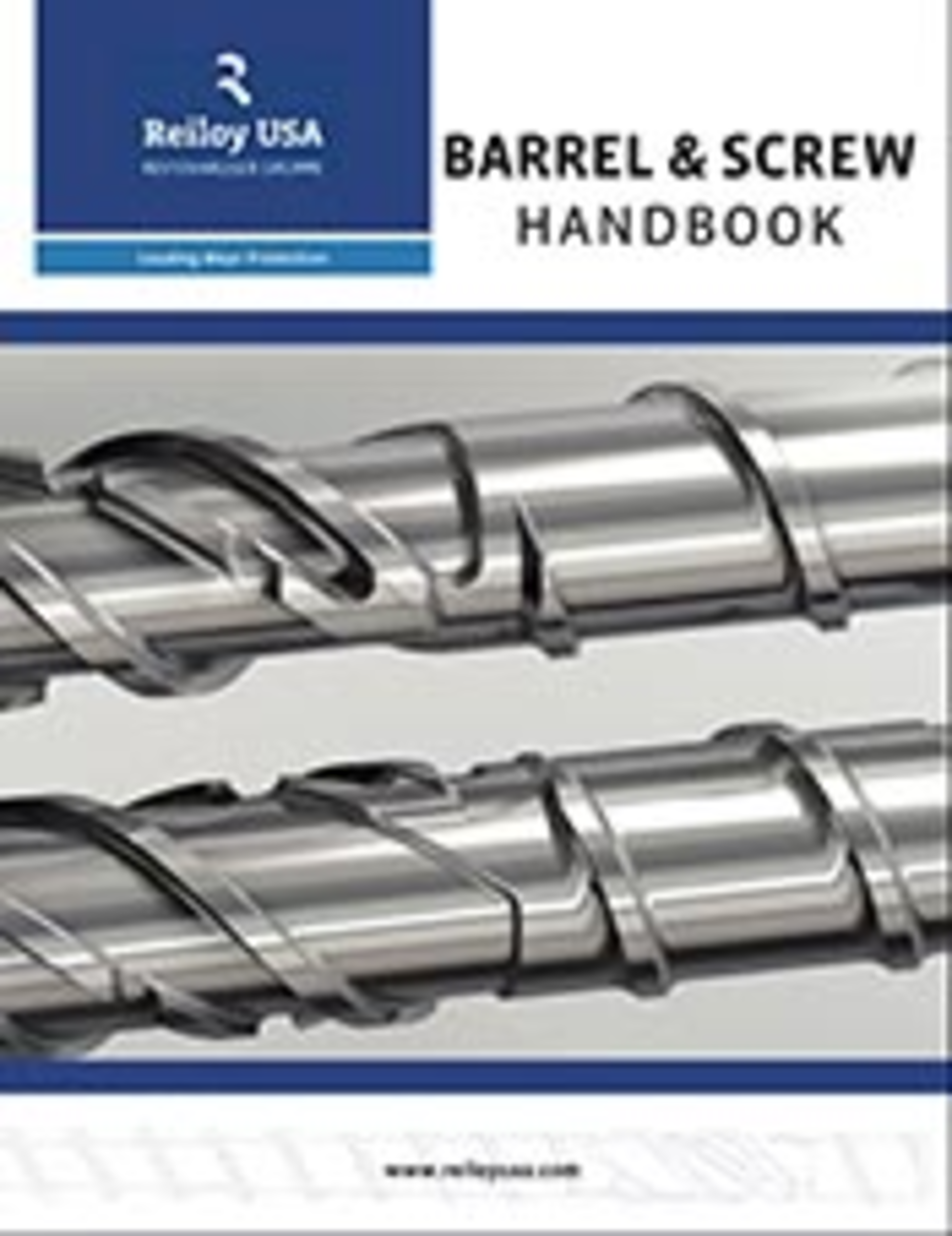 The current edition of the Barrel & Screw Handbook.