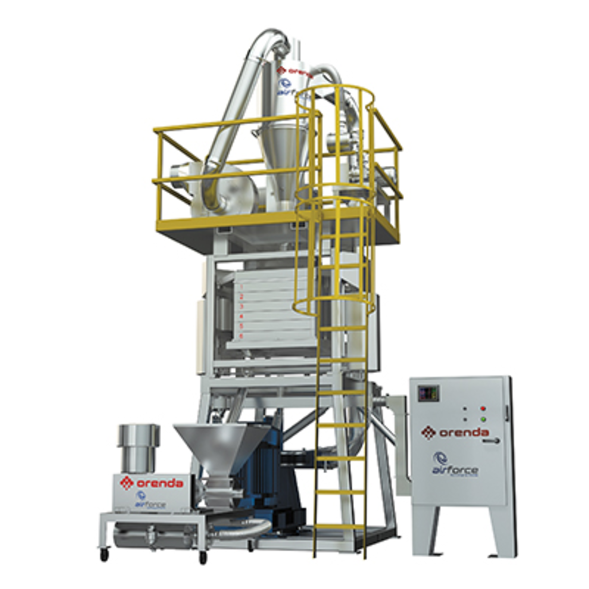 The AF H1D 500 pulverizing system requires no cooling water./ Orenda Pulverizers Inc.