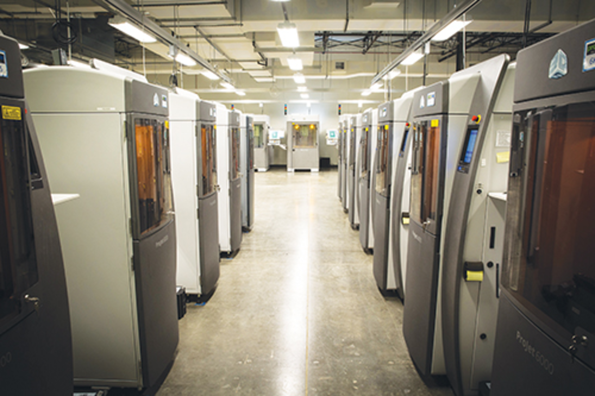 Protolabs&acirc;&euro;&trade; stable of 3-D printers includes ProJet SLA 6000 3-D printers from 3D Systems/Protolabs