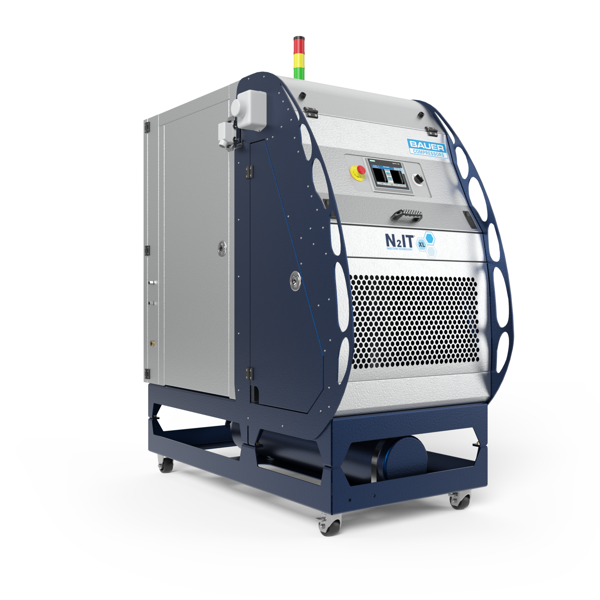 The N2IT XL portable gas-injection system from Bauer Compressors
