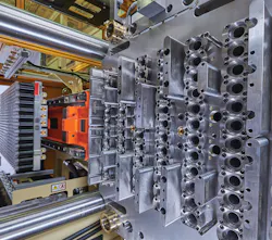 A mold in the HPP5e A mold in the HPP5e