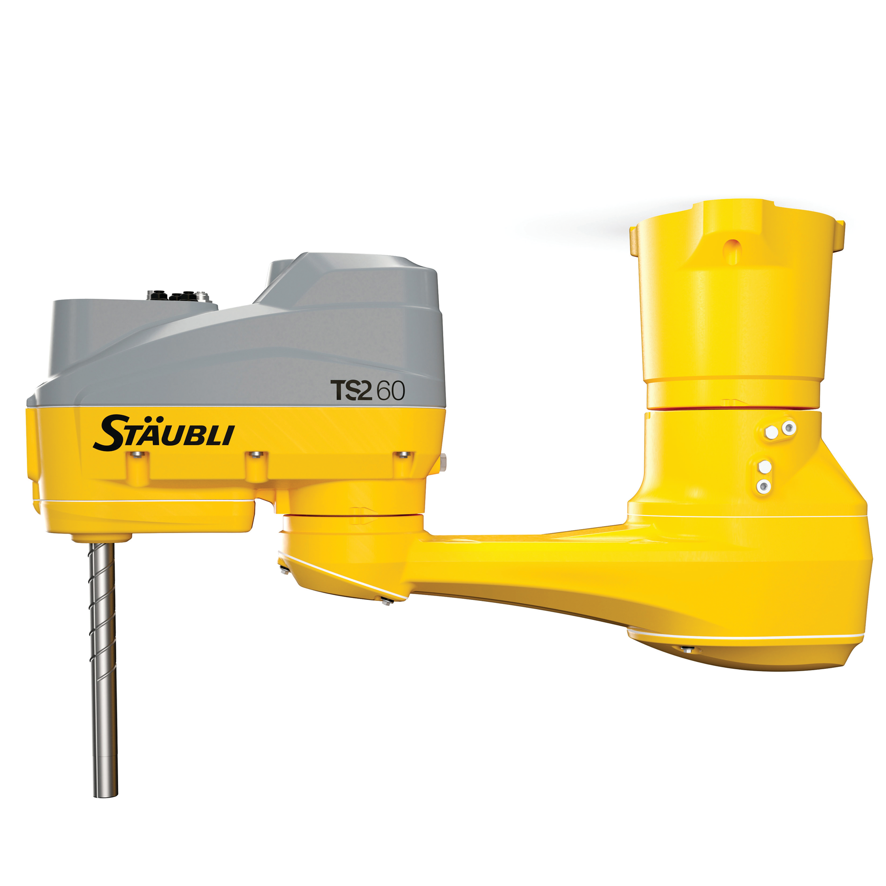 A TS2-60 four-axis SCARA robot, configured for a ceiling mount