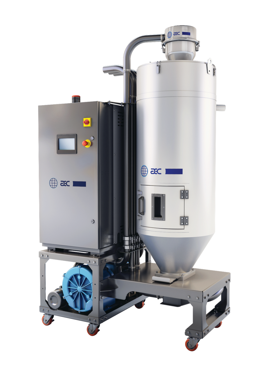 The NGX-100 single-blower, twin-tower desiccant dryer from AEC maintains a dew point of minus 40 degrees Fahrenheit or lower at all times.