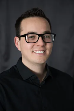 Ray Huff, associate engineer for Wohlers Associates. Ray Huff, associate engineer for Wohlers Associates.