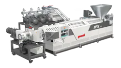 Gneuss’ latest GPU extrusion line features a second-generation MRS extruder with an enhanced drive. Gneuss’ latest GPU extrusion line features a second-generation MRS extruder with an enhanced drive.