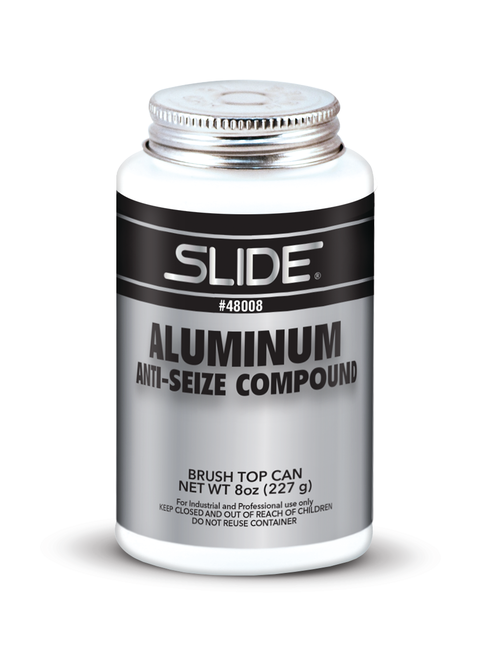 Slide's Aluminum Anti-Seize Compound protects bolt threads and other mold components.
