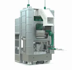 Wickert's WKP 10.000S features customized automation and a new, Industry 4.0-capable control. Wickert's WKP 10.000S features customized automation and a new, Industry 4.0-capable control.