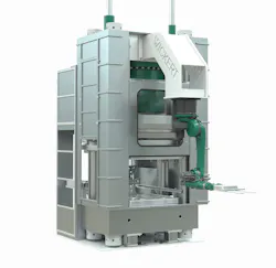 Wickert's WKP 10.000S features customized automation and a new, Industry 4.0-capable control. Wickert's WKP 10.000S features customized automation and a new, Industry 4.0-capable control.