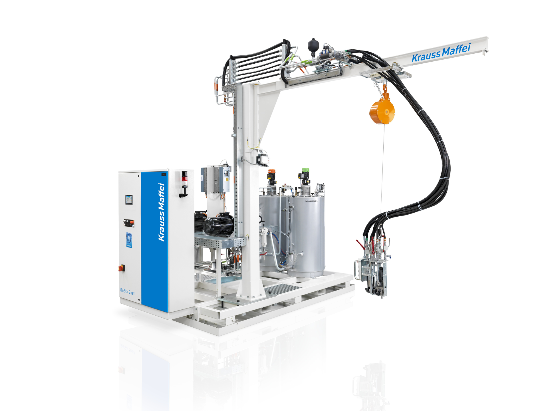The RimStar Smart mixing and metering machine debuted at K 2019.