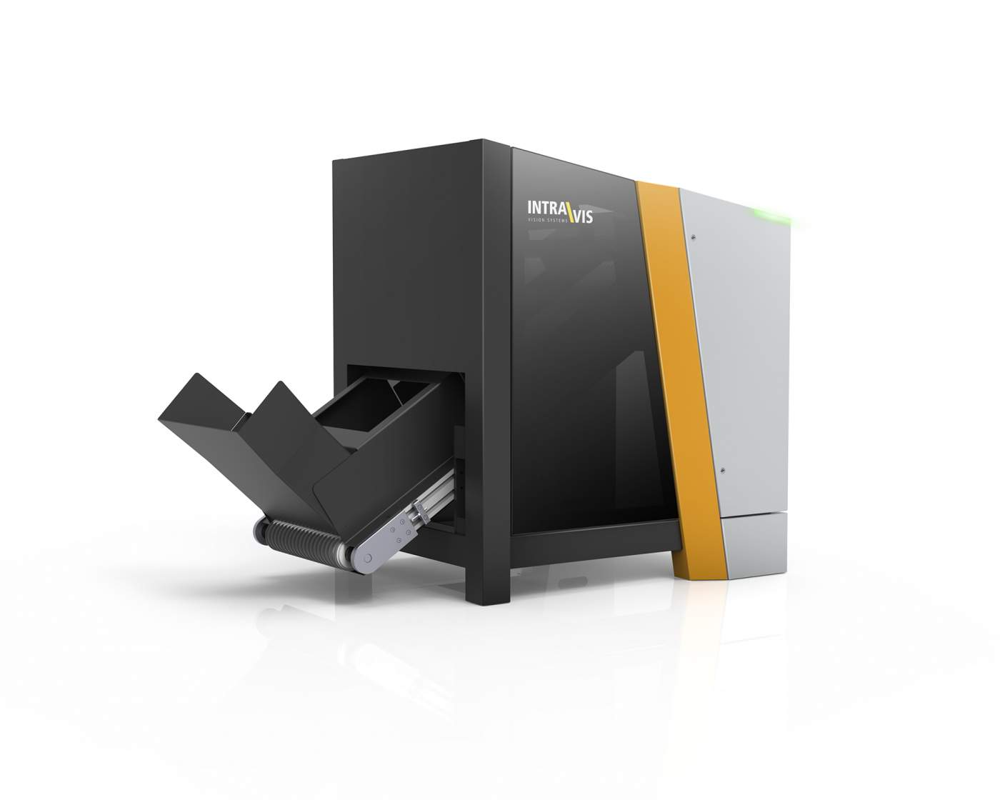 Intravis' new PreMon preform-inspection system can detect a variety of defects, including problems with part color, part shape and part orientation.