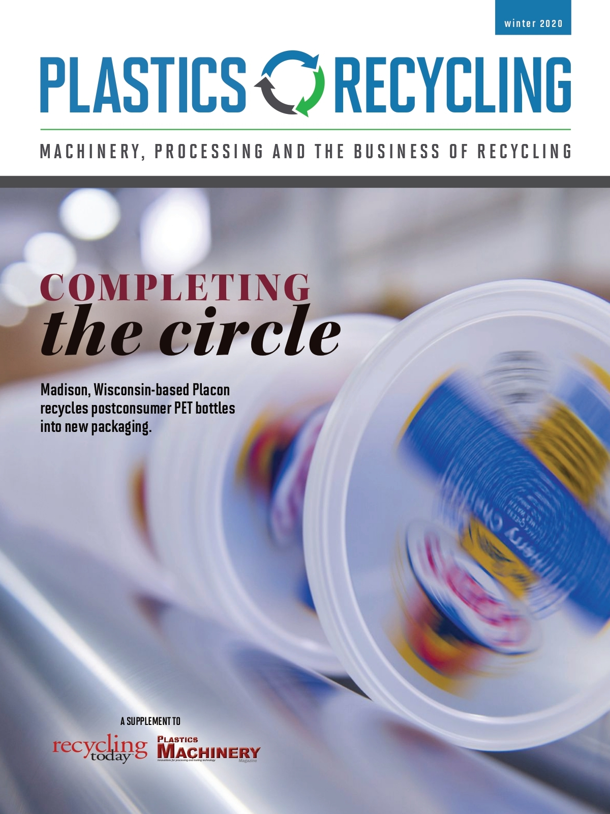 March 2020 Plastics Recycling cover image