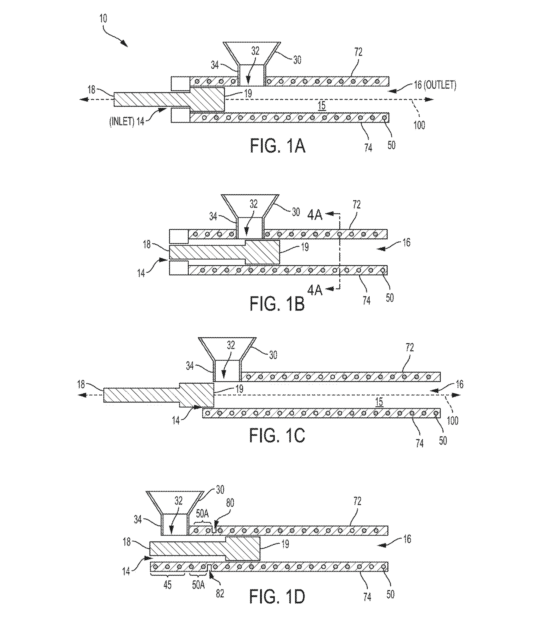 Rochling Engineering&rsquo;s extrusion process employs a die with a large top and bottom surface to produce a large flat panel of UHMW polymer resin.