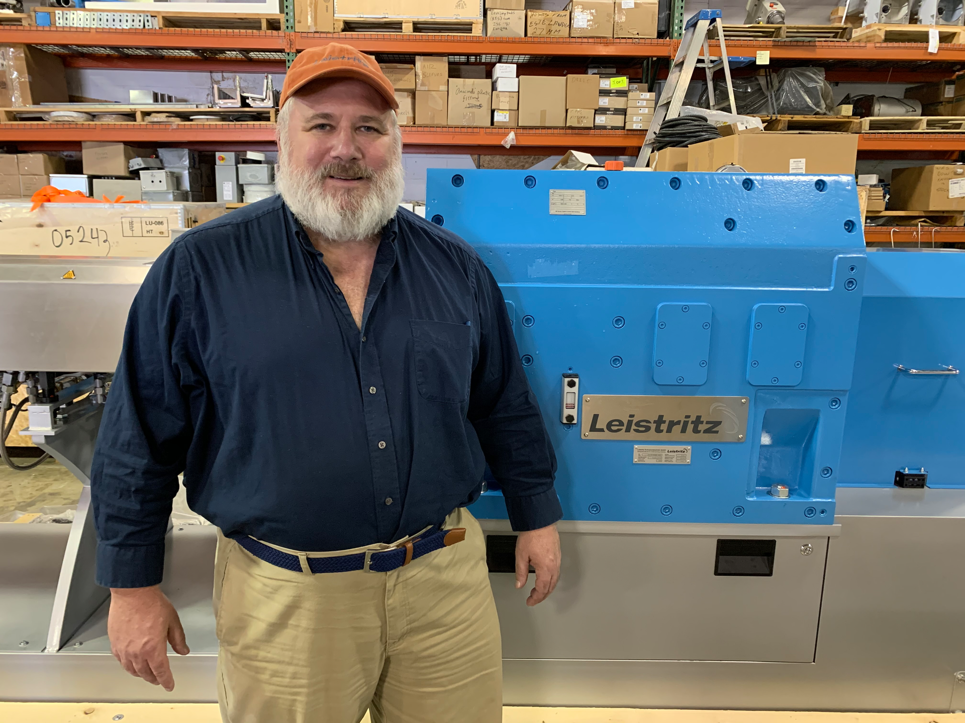 Charlie Martin, president and GM of Leistritz Extrusion