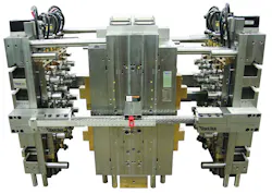 This 2×16 mold is for molding medical vials. This 2×16 mold is for molding medical vials.