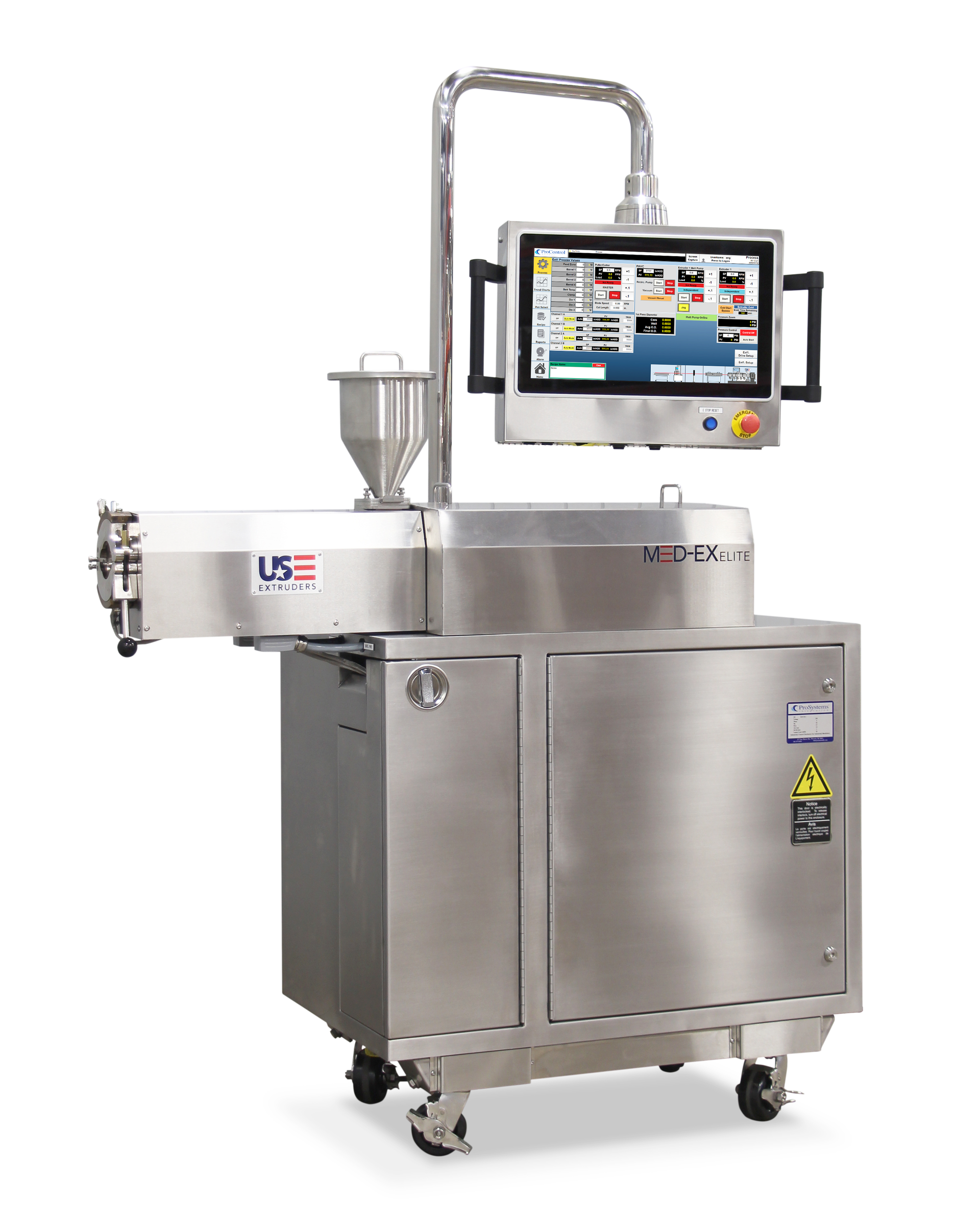 The Med-Ex Elite medical extruder