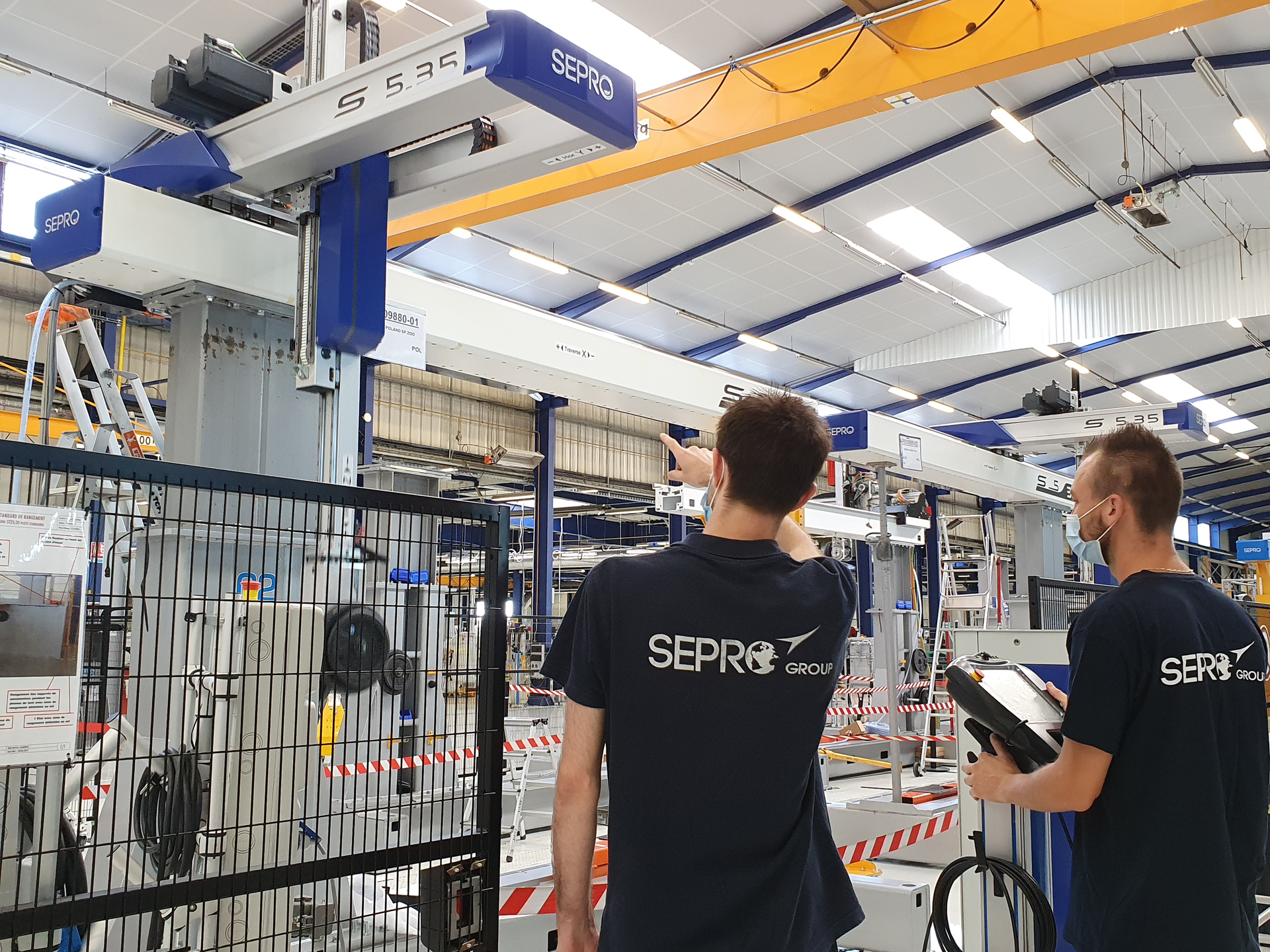 Sepro limited its operations at its headquarters in France initially, but now has resumed full production as the manufacturing world continues to confront the COVID-19 pandemic.