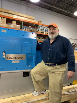 Charlie Martin, president and GM of Leistritz Extrusion Charlie Martin, president and GM of Leistritz Extrusion