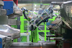 Engel machinery is used to produce vehicle headlight lenses. Engel machinery is used to produce vehicle headlight lenses.