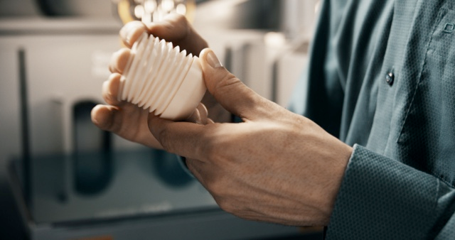 InnovatiQ's new dual-extruder TiQ 5 3-D printer can print two components at once and handle a range of resins, including ABS, PP and engineering-grade resins.