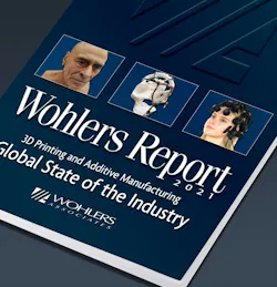 The annual Wohlers Report, detailing the state of the additive manufacturing market, came out in March. The annual Wohlers Report, detailing the state of the additive manufacturing market, came out in March.