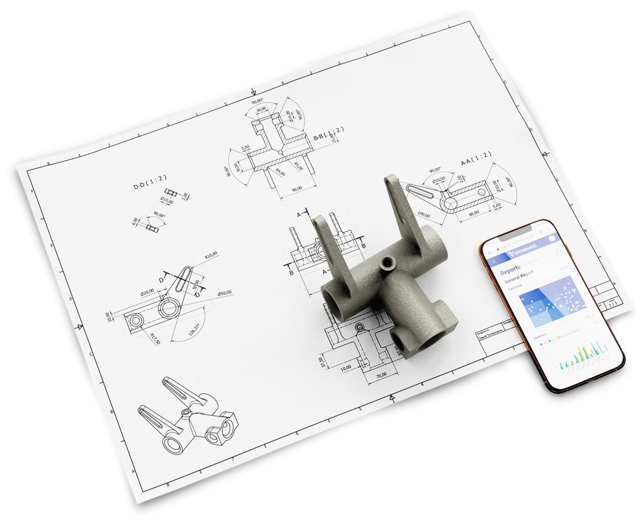 Digitization and on-demand printing of spare parts can save production time and the cost of warehousing.