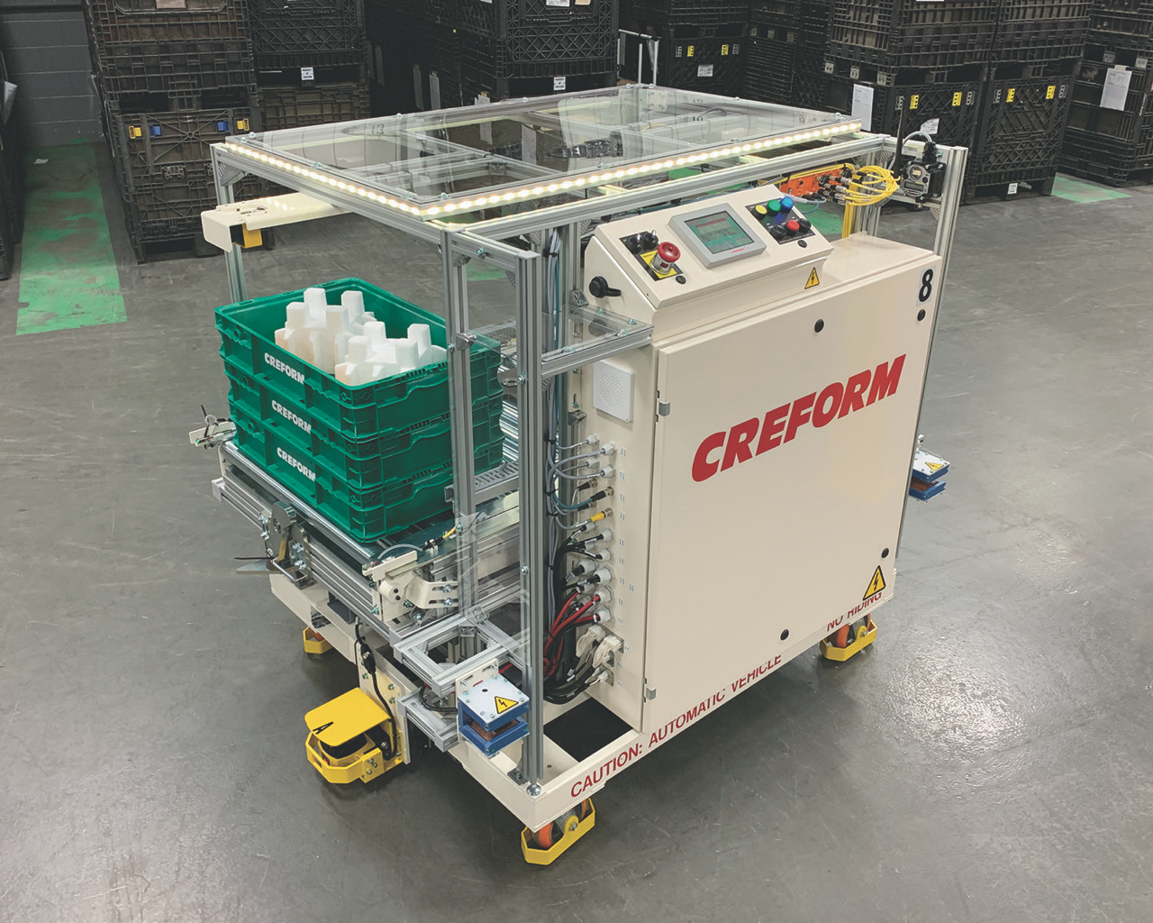 The CRE-654 automated guided vehicle
