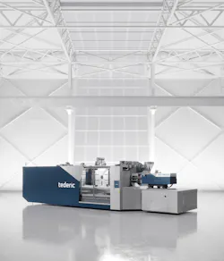 The Neo.Ms line is designed for multi-material molding, with clamping forces ranging from 970 to 2,116 tons. The machines have two opposing injection units as standard, and additional injection units can be added as required. The secondary unit rides behind the moving platen. The Neo.Ms line is designed for multi-material molding, with clamping forces ranging from 970 to 2,116 tons. The machines have two opposing injection units as standard, and additional injection units can be added as required. The secondary unit rides behind the moving platen.