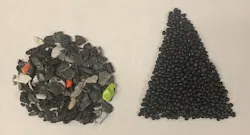 On the left is the material that comes into PRI, and on the right is the finished product. On the left is the material that comes into PRI, and on the right is the finished product.