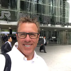 Peter Gardner stands outside a train station in Japan. As the business director of LS Mtron, the Mill Valley, Calif., resident now spends much of his time focused on South Korea. Peter Gardner stands outside a train station in Japan. As the business director of LS Mtron, the Mill Valley, Calif., resident now spends much of his time focused on South Korea.