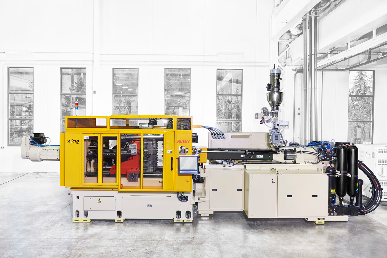 Husky&rsquo;s Advantage+Elite predictive monitoring solution is now a standard feature on all its bottle closure injection molding systems.