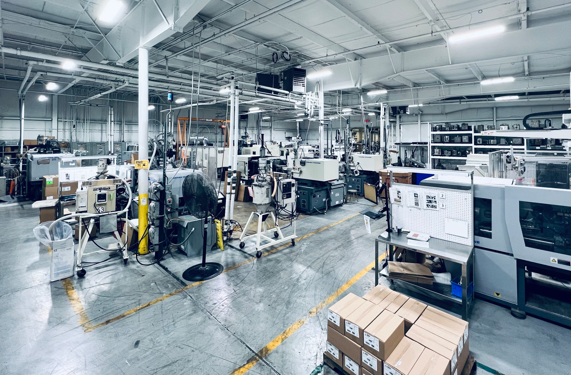 On the shop floor at Pyramid Plastics, more workers are needed to accommodate growth.