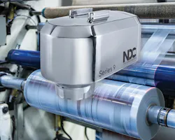 NDC Technologies’ Series 9 near-infrared converting gauge gauge provides inline measurement for a range of converting and film extrusion applications. NDC Technologies’ Series 9 near-infrared converting gauge gauge provides inline measurement for a range of converting and film extrusion applications.