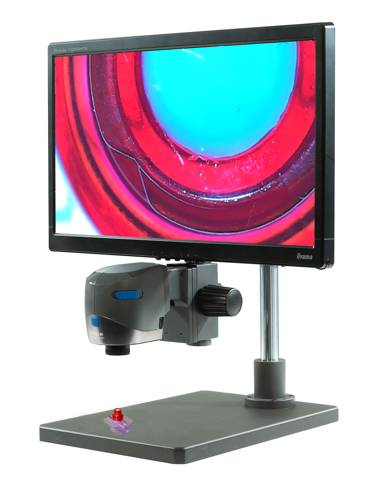 Vision Engineering's VE Cam is a compact digital microscope that can be used for quality inspections of plastic parts, molds, dies and any type of tooling.