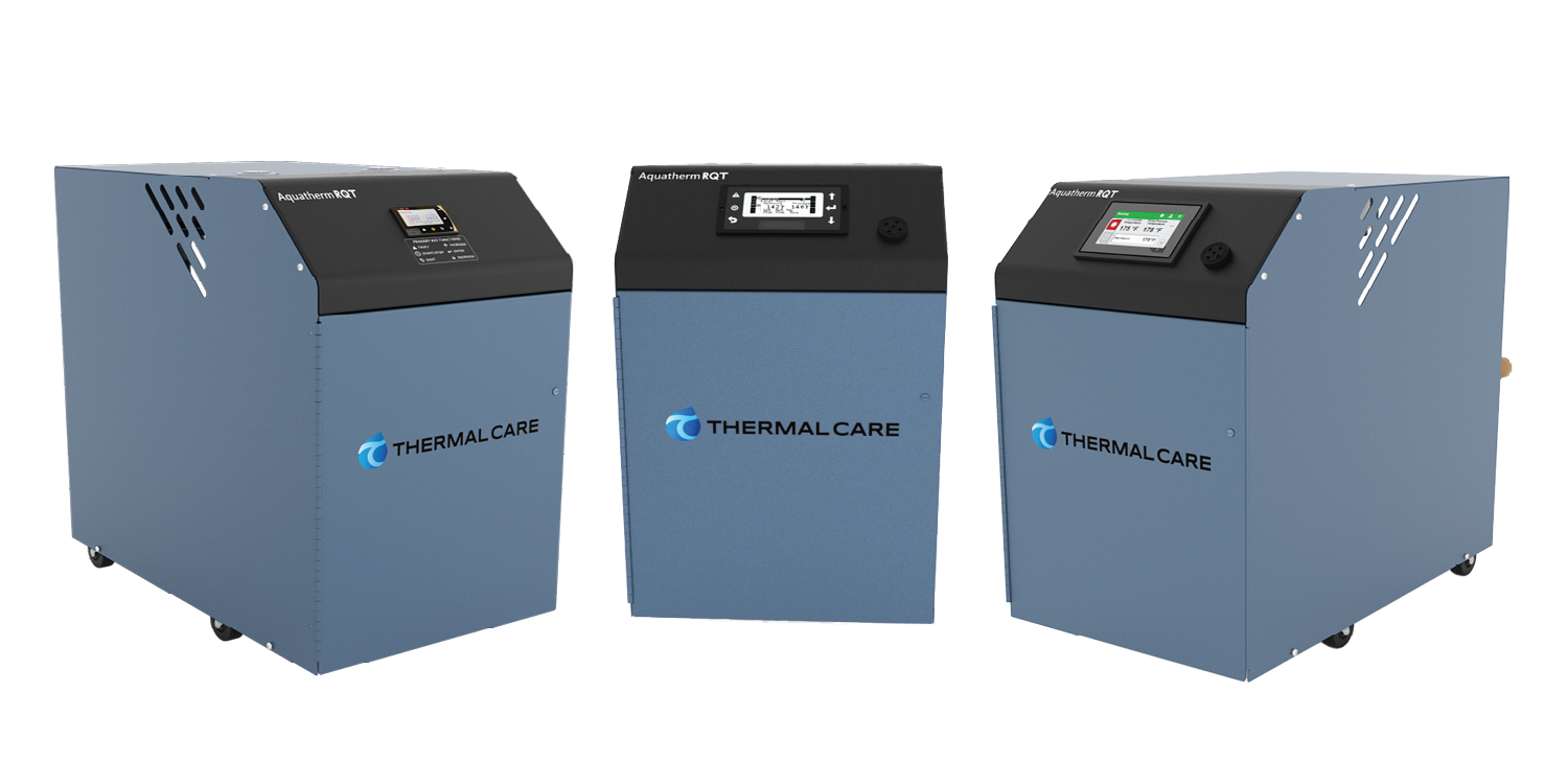 Thermal Care's new Aquatherm RQT portfolio of mold-temperature controllers come in Standard, Premium and Advanced versions.