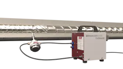 Wittmann has updated the screw design for its Cellmould physical foaming technology. Wittmann has updated the screw design for its Cellmould physical foaming technology.