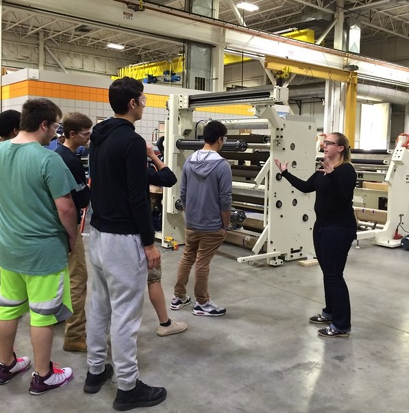 One goal of FliP (Future Leaders in Plastics) is to make young people aware of career opportunities in the industry.