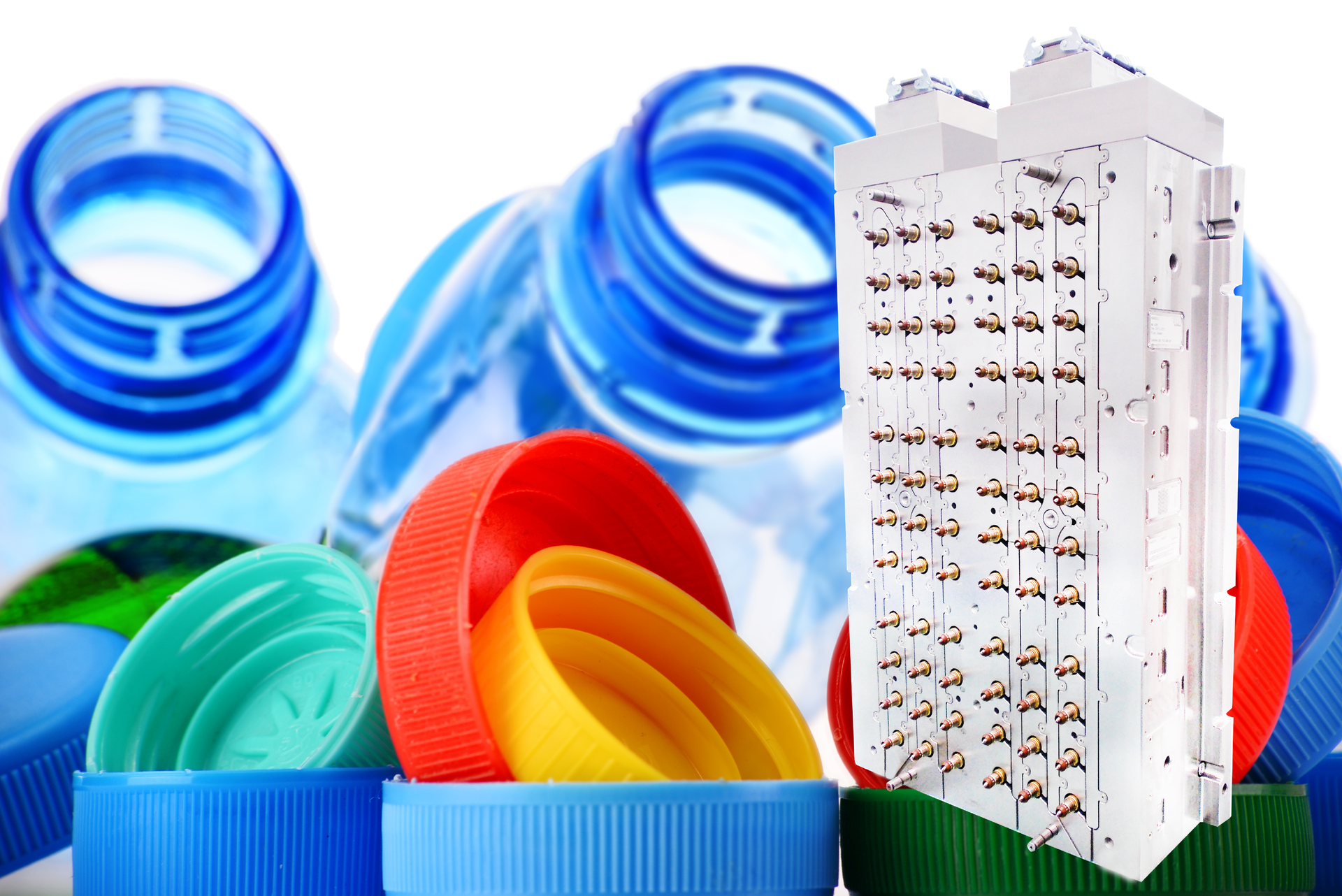 Oerlikon HRSflow's Vf nozzle series is tailored for producing caps and closures.