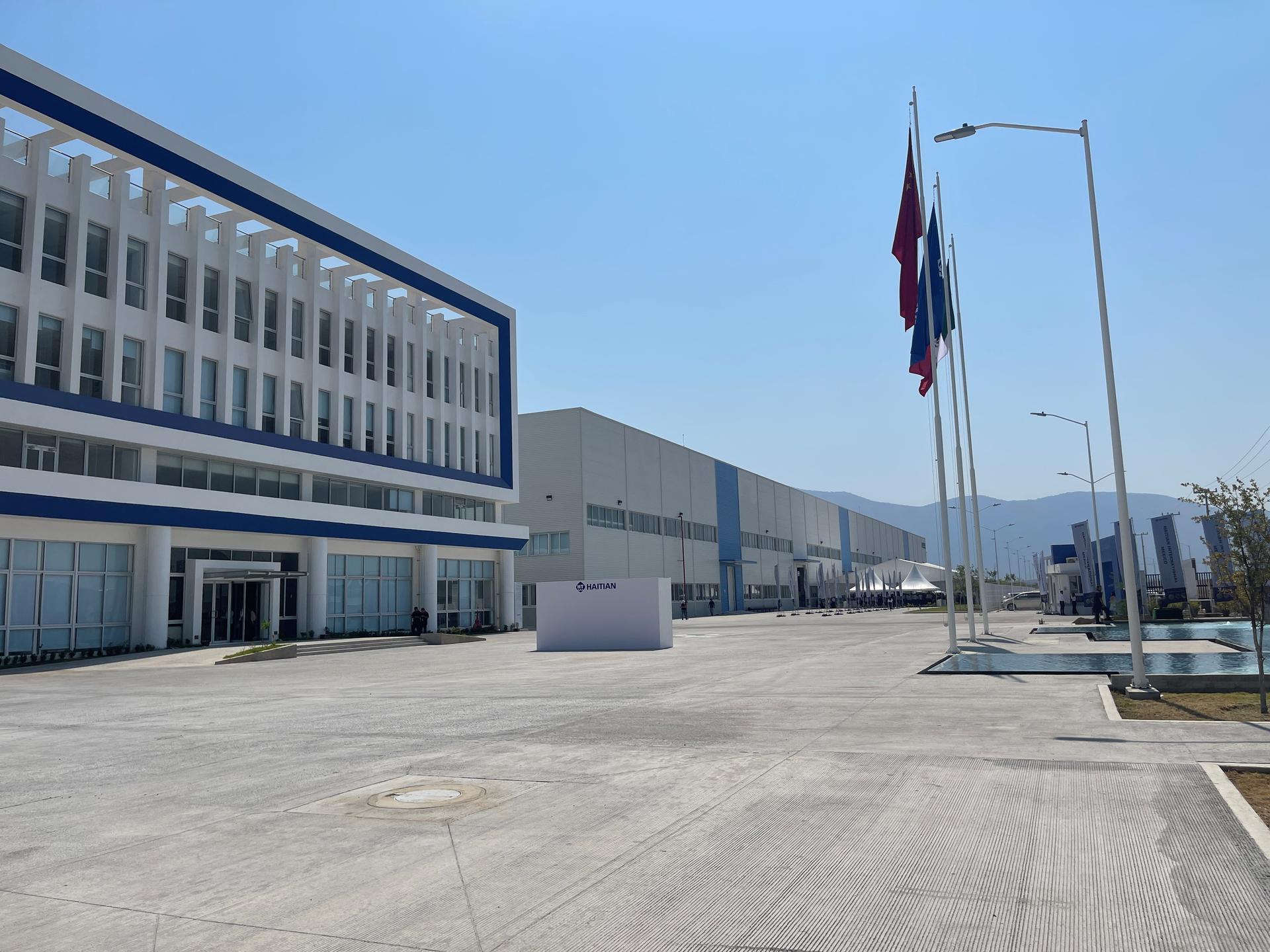 Haitian International is building injection molding machines for the Central and South American market in this new facility in Mexico.