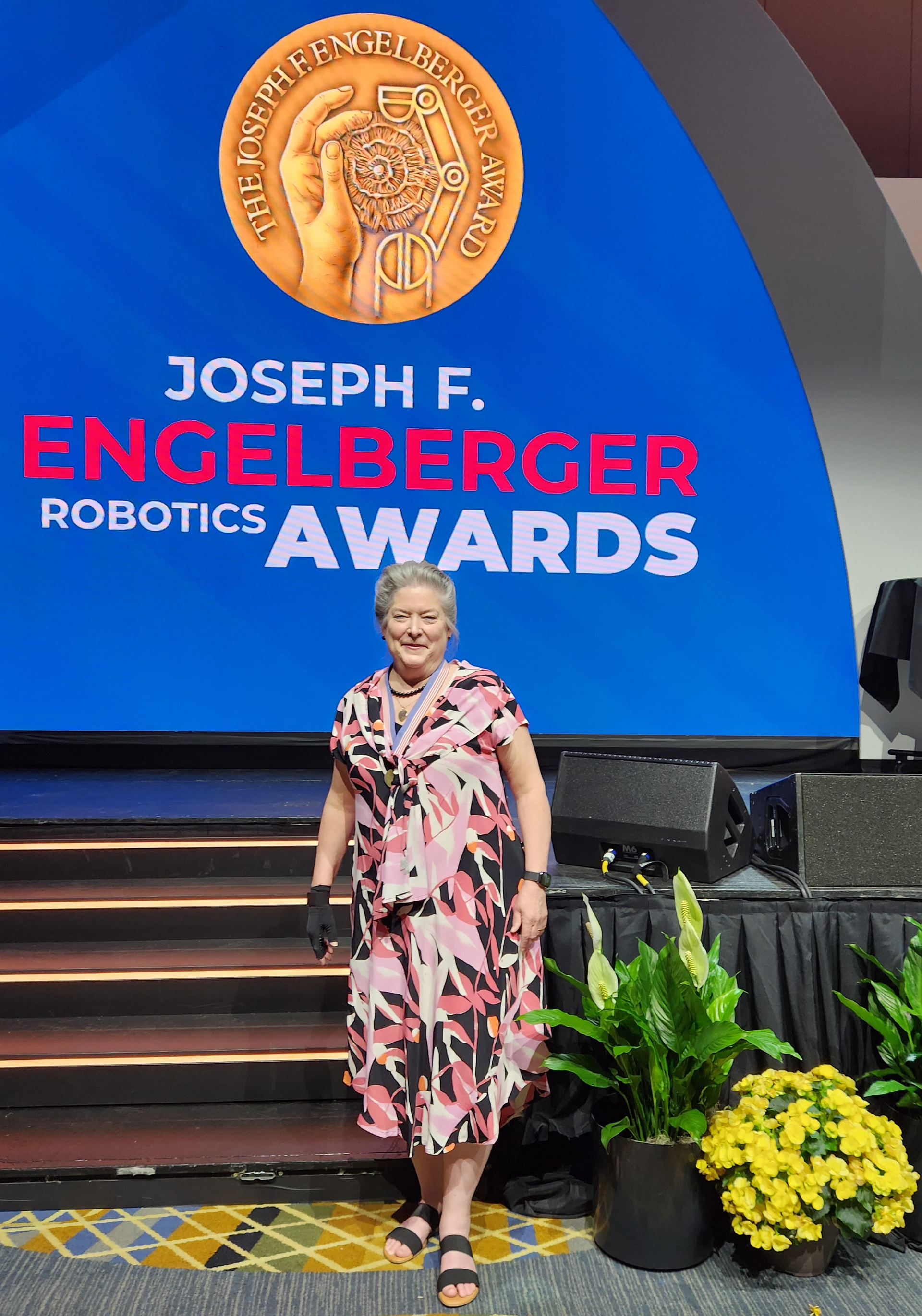 Universal Robots&rsquo; Global Technical Compliance Officer Roberta Nelson Shea was honored for her decades of work to improve cobot safety by being presented with the Joseph F. Engelberger Robotics Award for Applications at a ceremony at Automate 2023 in Detroit.