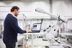 ABB’s RobotStudio, which lets users design, program and simulate individual robots and complete robot systems, now offers cloud-enabled functionality. ABB’s RobotStudio, which lets users design, program and simulate individual robots and complete robot systems, now offers cloud-enabled functionality.