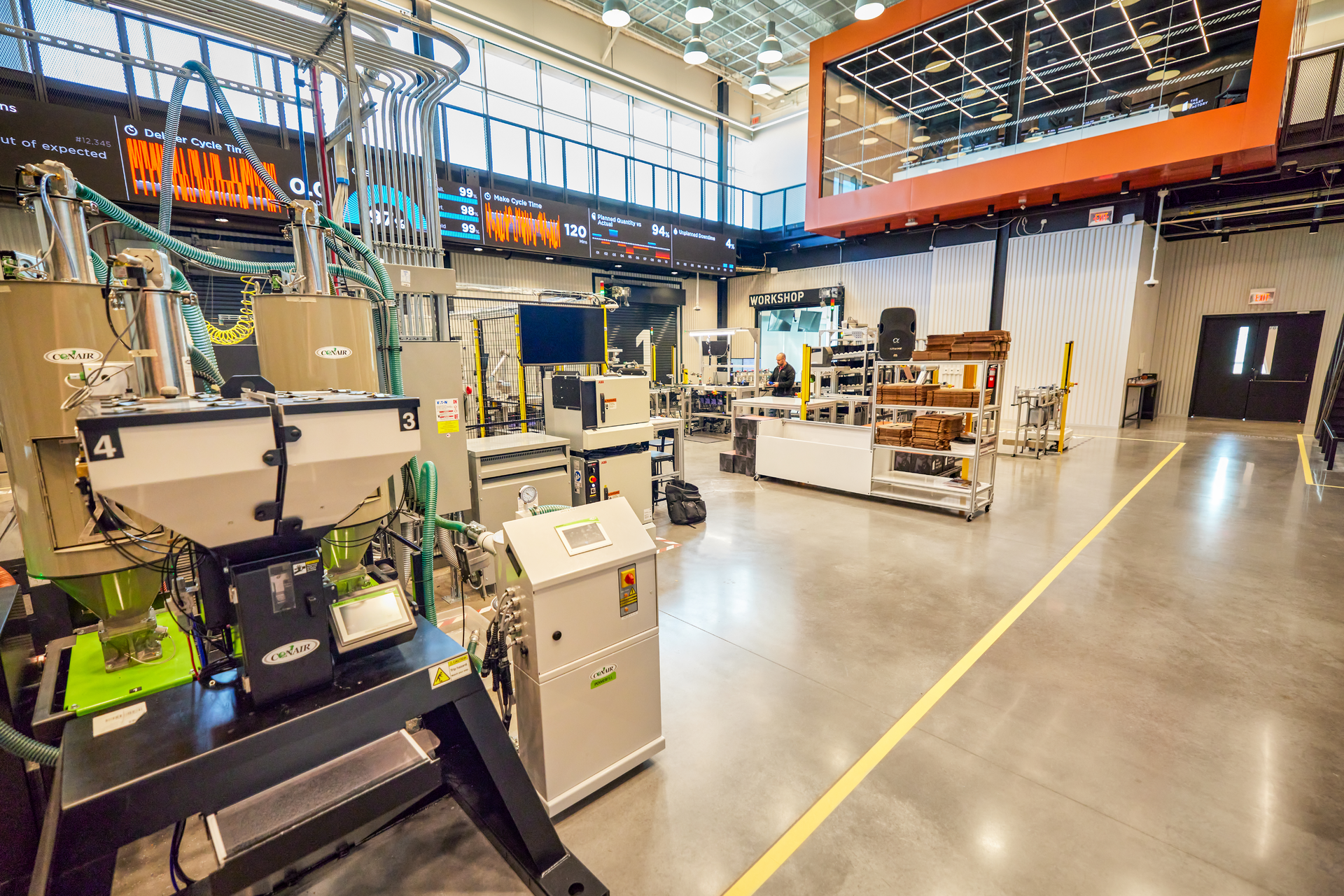 Located in Kansas on the Wichita State University Innovation Campus, the Smart Factory by Deloitte @ Wichita at Wichita State University provides Deloitte&rsquo;s clients with hands-on experiences and demonstrates the possibilities of smart manufacturing capabilities, including AI, on an end-to-end production line.