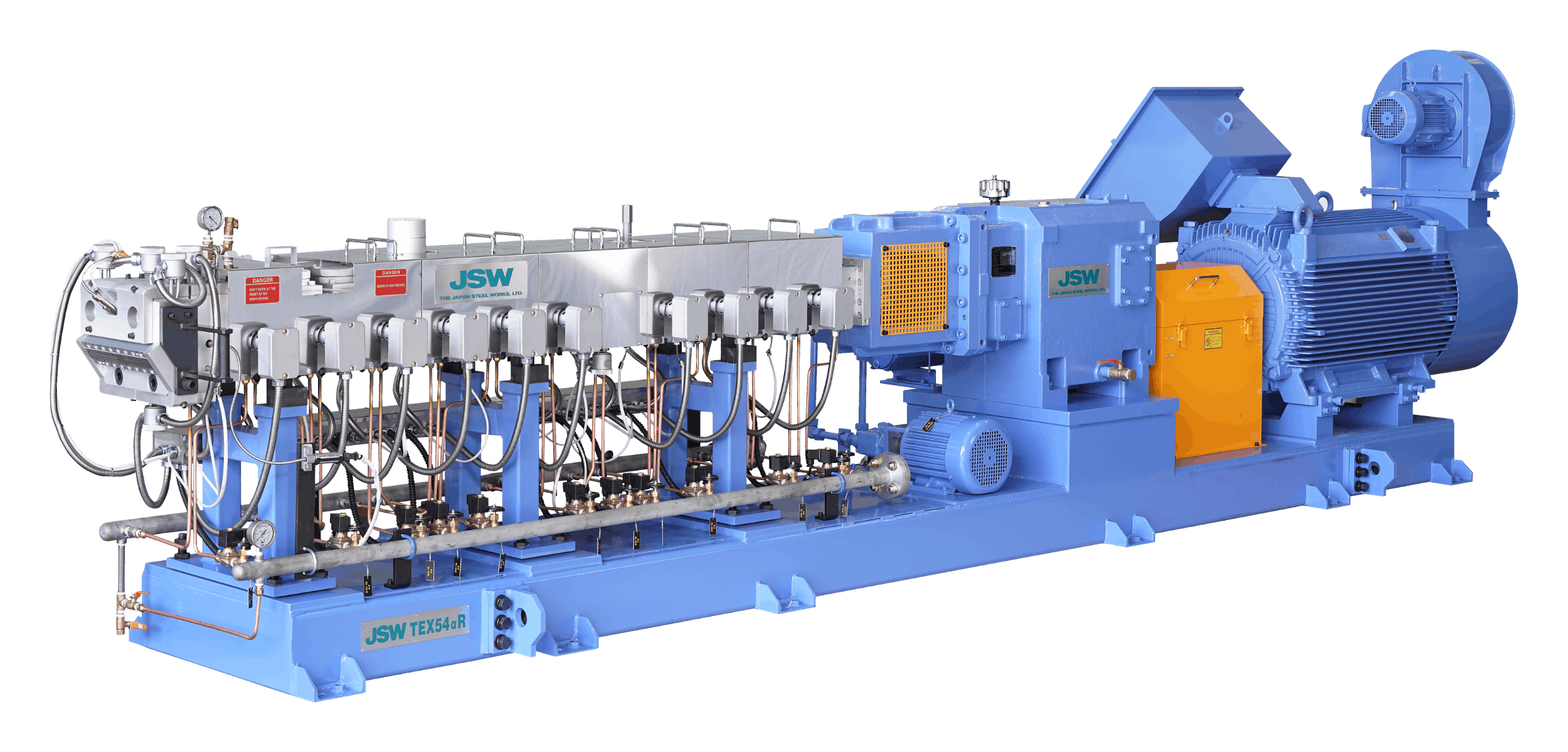 JSW says its new TEX-&alpha;R (TEX- Alpha R) series of twin-screw extruders, available with fast delivery, is versatile and capable of meeting high-performance standards.