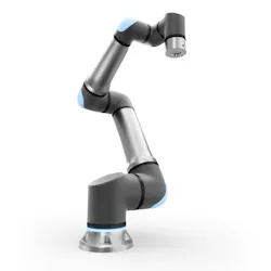 The design of Universal Robots' new UR30 collaborative robot was based on the UR20, and offers increased payload and reach compared to the earlier cobot. The design of Universal Robots' new UR30 collaborative robot was based on the UR20, and offers increased payload and reach compared to the earlier cobot.