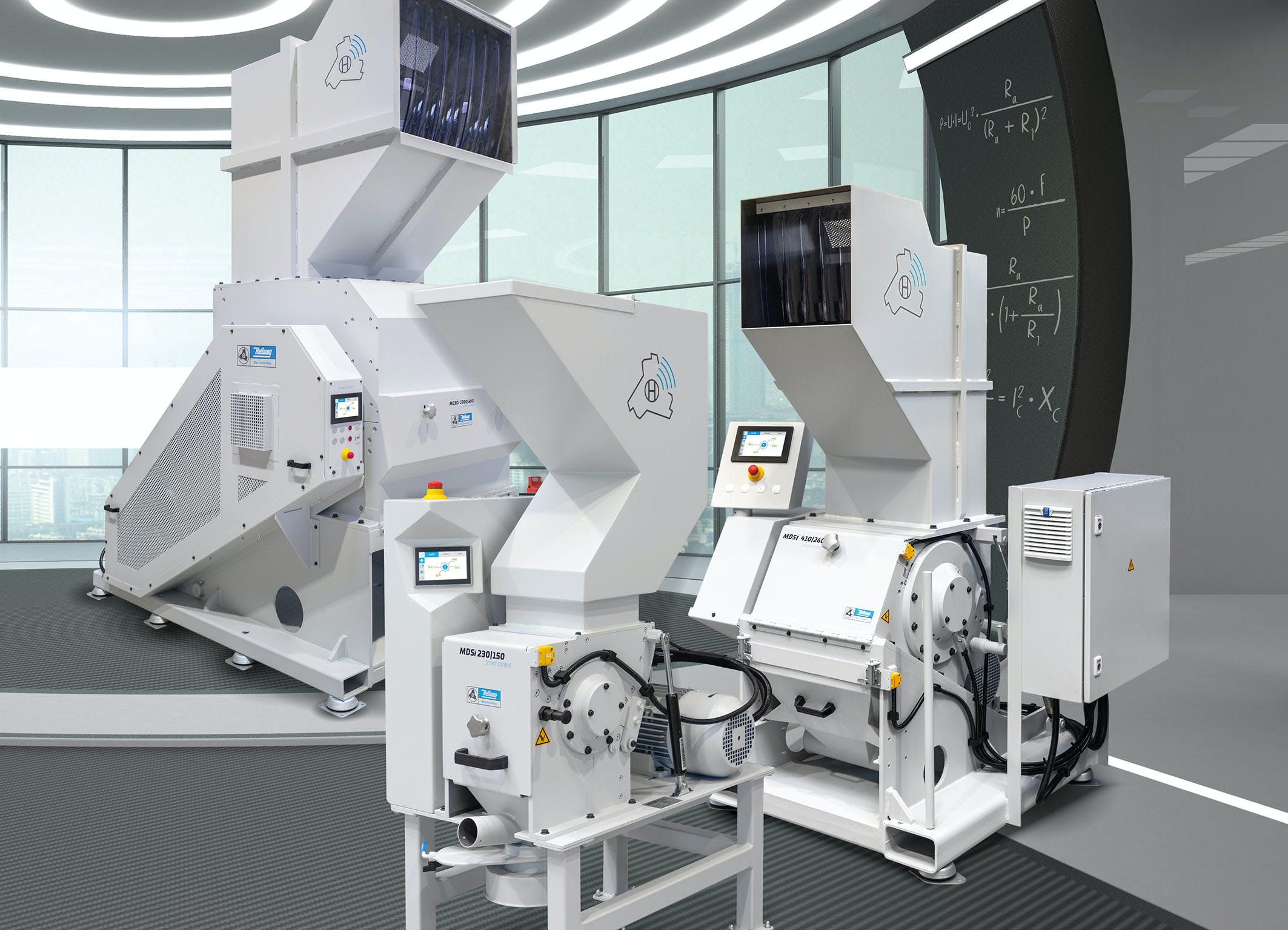 Hellweg showed a new 600 W grinder at Fakuma.