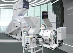 Hellweg showed a new 600 W grinder at Fakuma. Hellweg showed a new 600 W grinder at Fakuma.