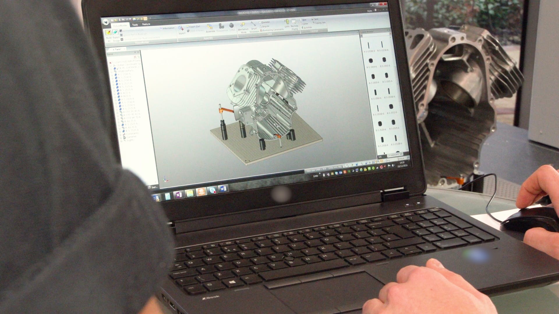 Renishaw's FixtureBuilder is a 3D fixture-modeling software that lets users quickly create and document advanced CAD-based metrology fixturing set-ups.