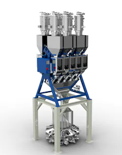 Ampacet's LIAD Smart BlendSave Compact technology allows a processor to blend formulations for multiple machines and recipes. Ampacet's LIAD Smart BlendSave Compact technology allows a processor to blend formulations for multiple machines and recipes.